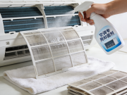 空调滤网清洁与抑菌技巧（尘螨清除 + 避免二次污染）