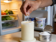 蜡烛防流泪 冰箱冷藏 + 盐涂抹 燃烧更整齐