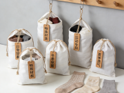 袜子防丢失 洗衣袋 + 标签 “分类收纳法”