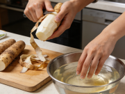 山药去皮不痒手 白醋洗手 + 顺序颠倒 告别刺痛