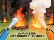 热水灭火比冷水更有效的科学原理 紧急救援知识