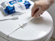 马桶盖清洁 酒精湿巾 + 牙刷 抑菌无异味